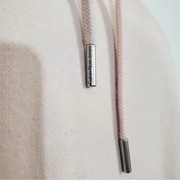 Calvin Klein Women’s Light Pink  Drawstring Collar Sweatshirt Size M - Picture 11 of 15